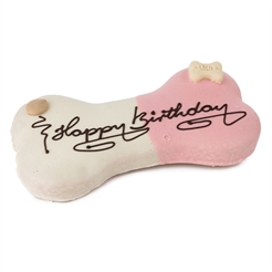 Lolo Pets Hunde Kage Med Tekst Happy Birthday  250g
